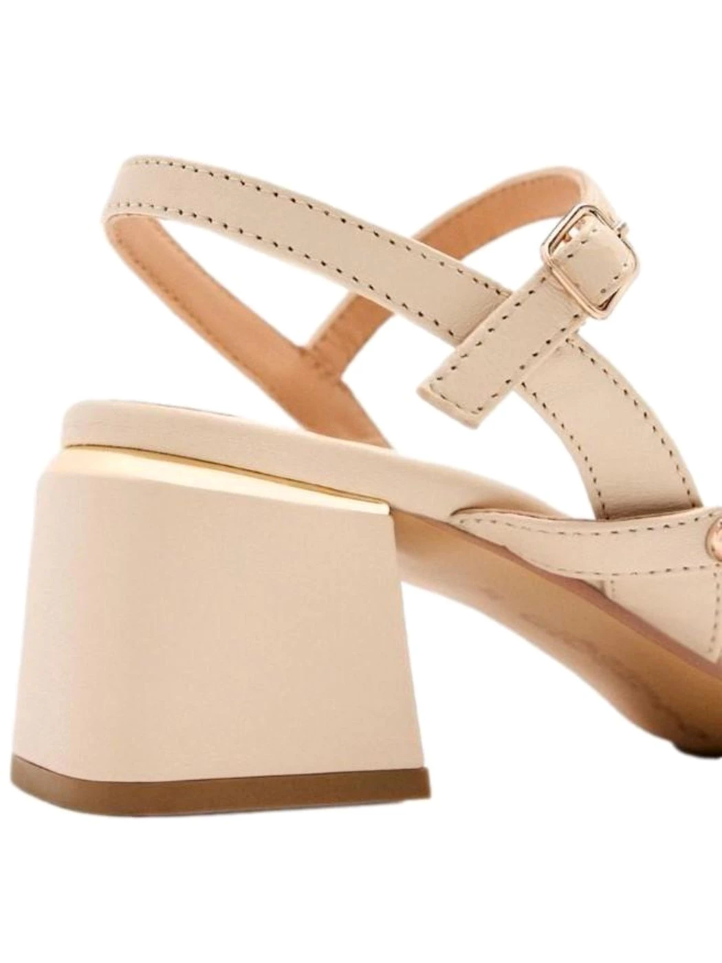 GIOSEPPO Sandali con tacco borchiato pelle Abington Donna