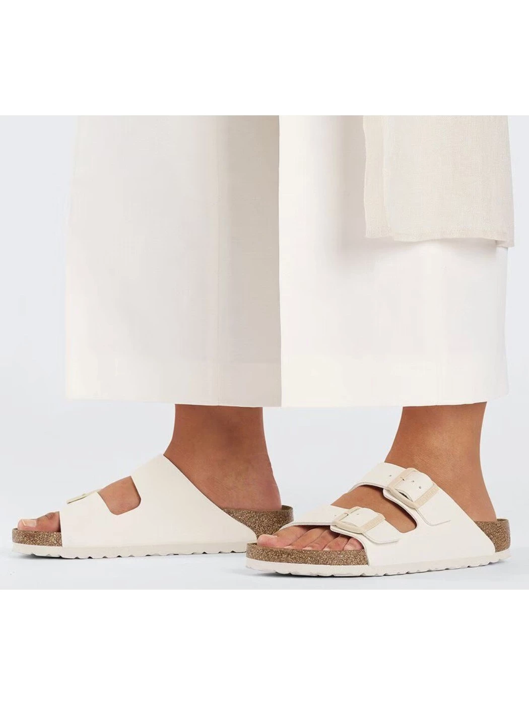 Birkenstock Arizona BS Eggshell narrow fit unisex