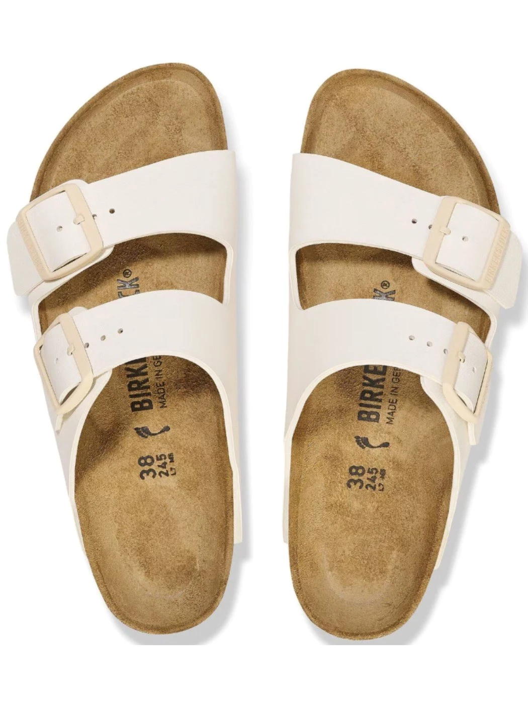 Birkenstock Arizona BS Eggshell narrow fit unisex