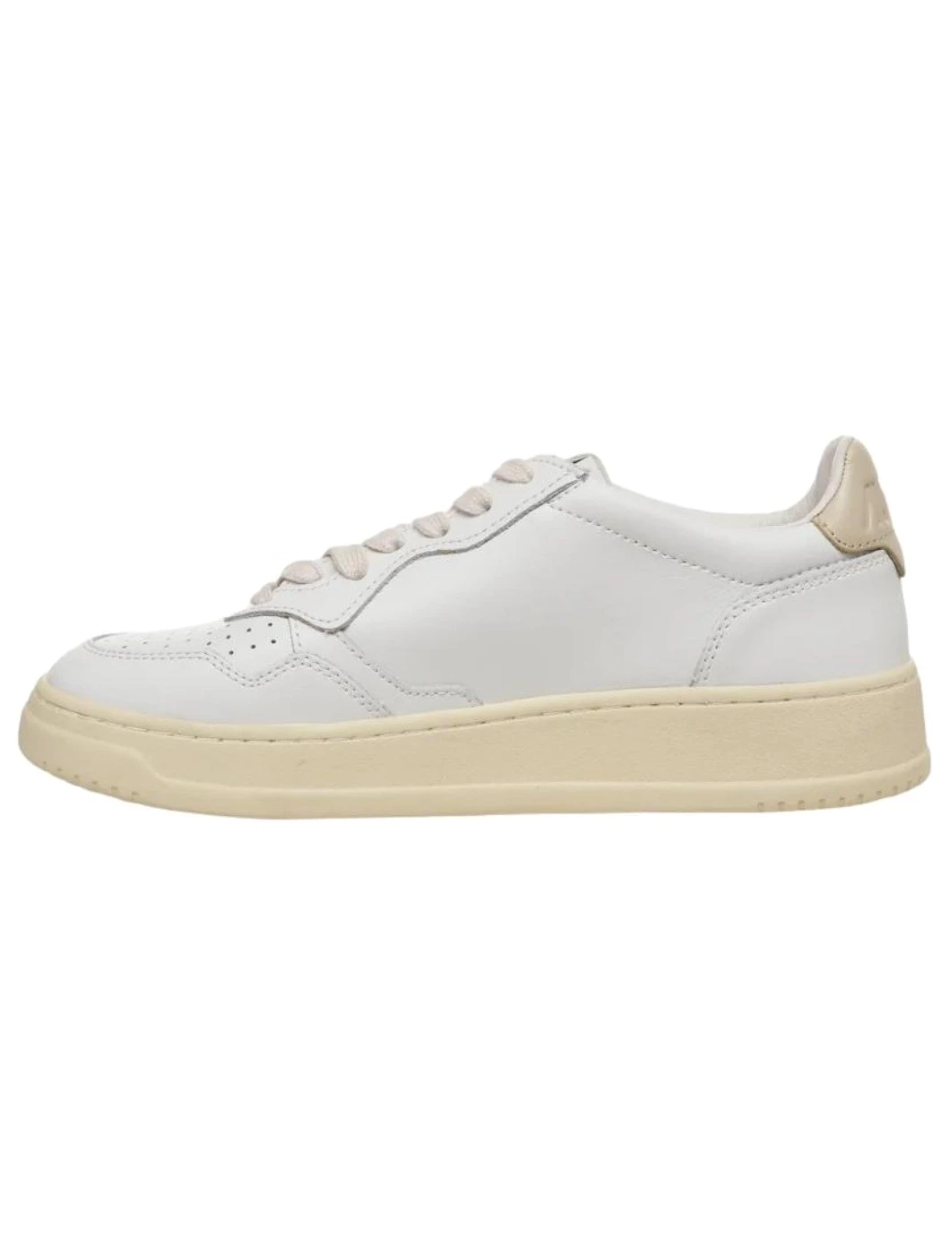 AUTRY Sneakers Medalist Low in pelle Bianca Woman