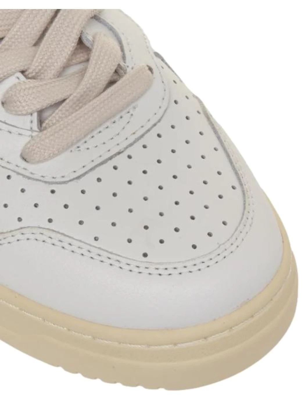 AUTRY Sneakers Medalist Low in pelle Bianca Woman