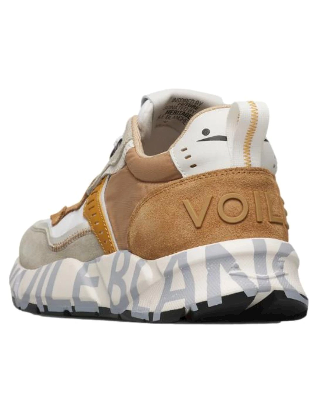VOILE BLANCHE Sneakers Uomo Club01 Sand Cognac