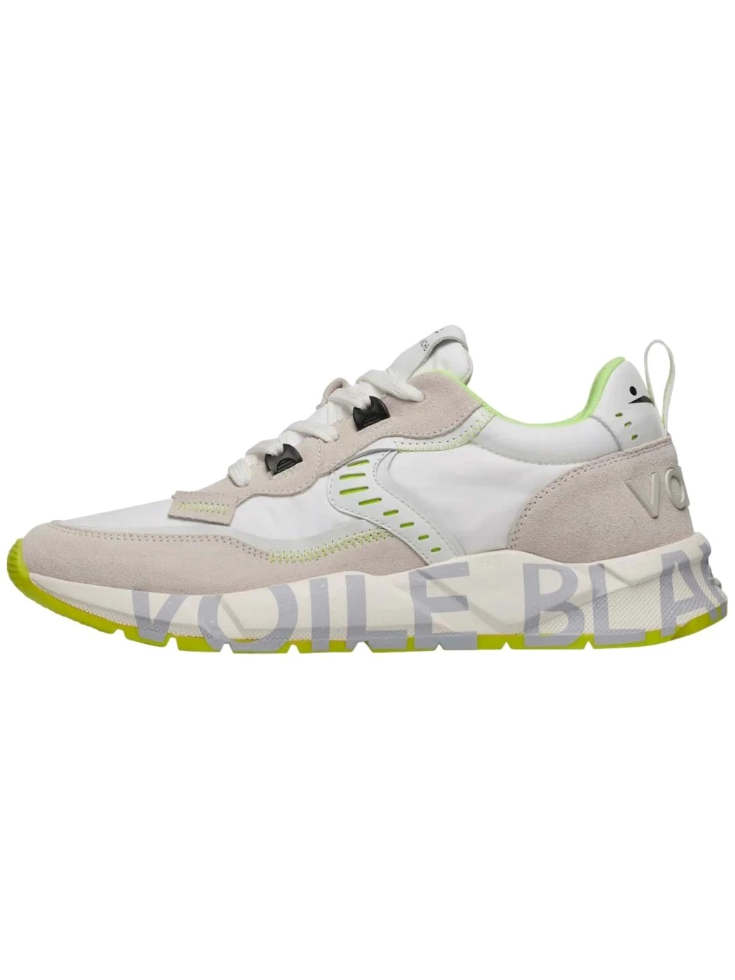 VOILE BLANCHE Sneakers Uomo in suede in tessuto tecnico