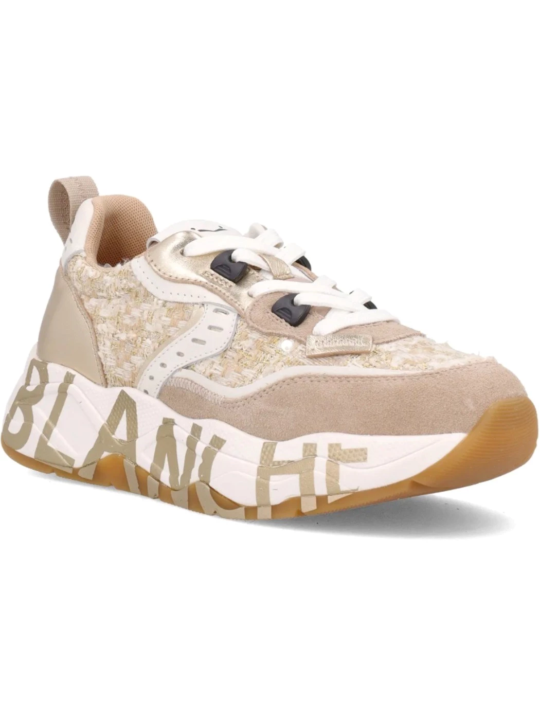 VOILE BLANCHE Sneakers Donna Club 105 Beige Platinum