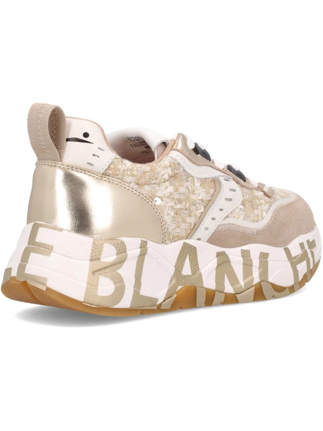 VOILE BLANCHE Sneakers Donna Club 105 Beige Platinum