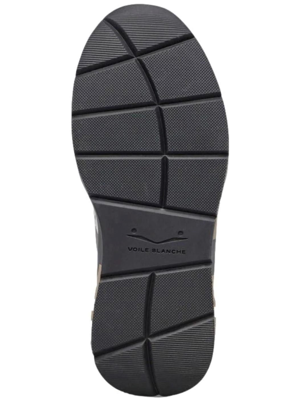 VOILE BLANCHE Sneakers in suede e tessuto Beige Platino Donna