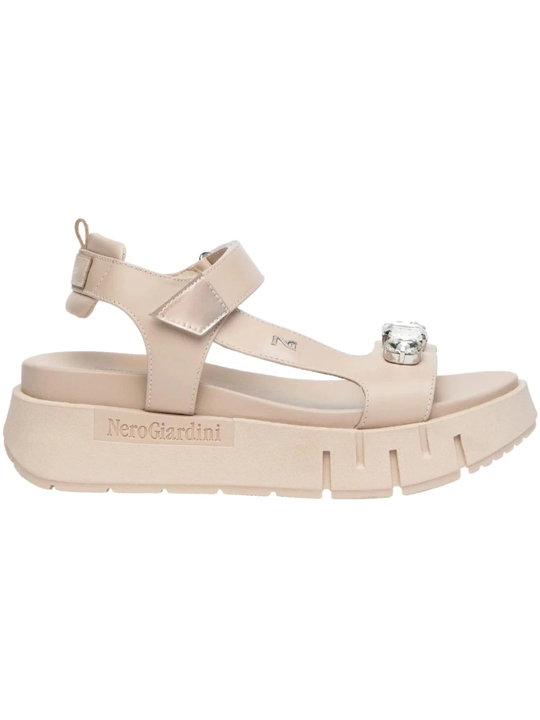 Nero Giardini Sandali in pelle femminile Cipria E410707D 614