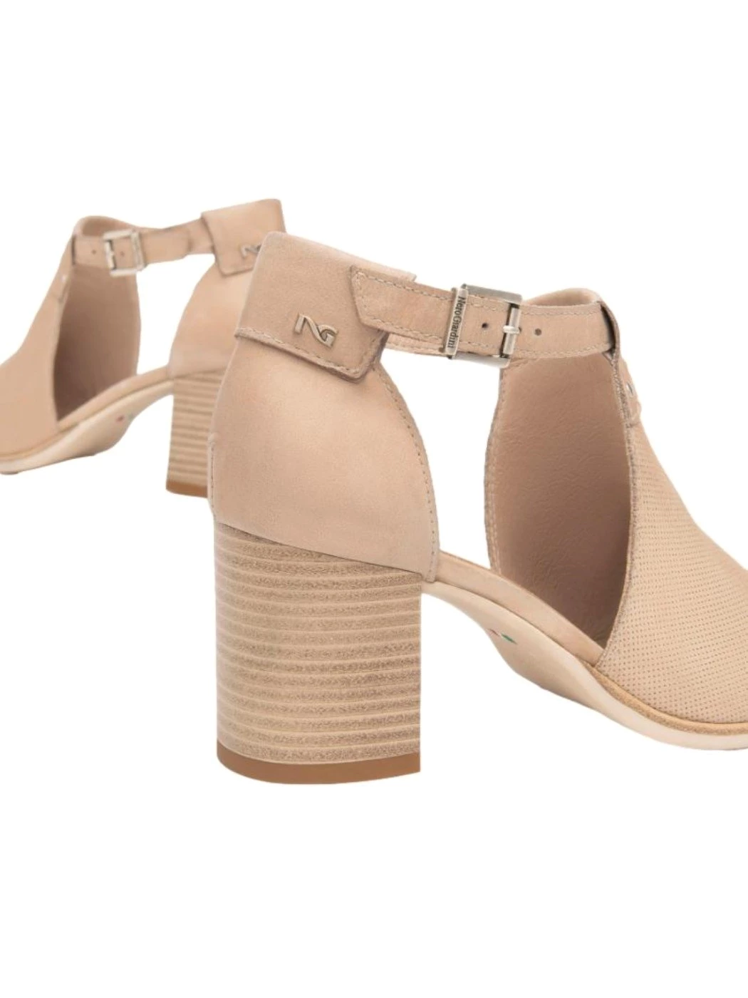 Nero Giardini Tronchetti Donna in Pelle Donna Champagne