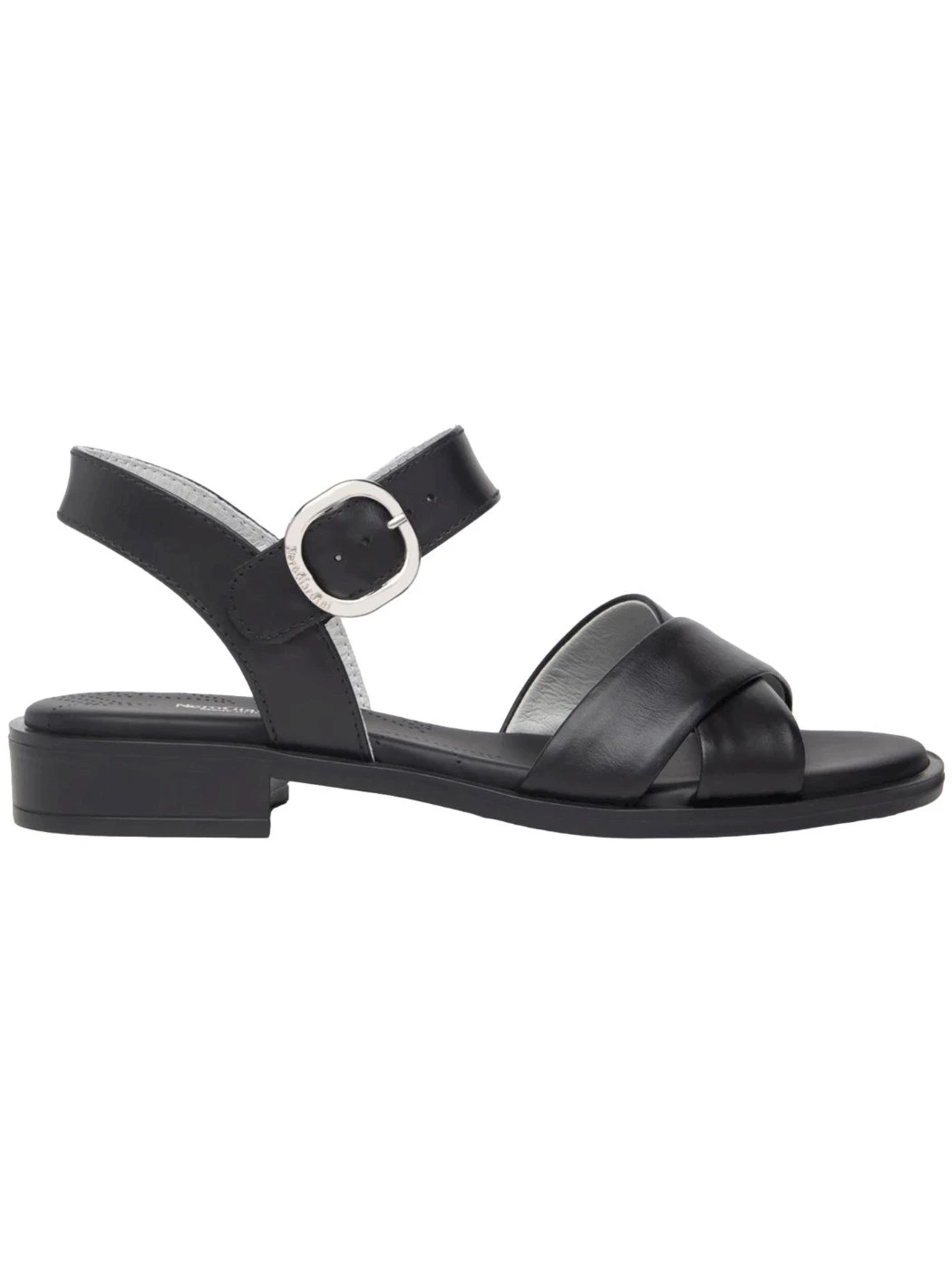 Nero Giardini Sandali in pelle femminile Nero