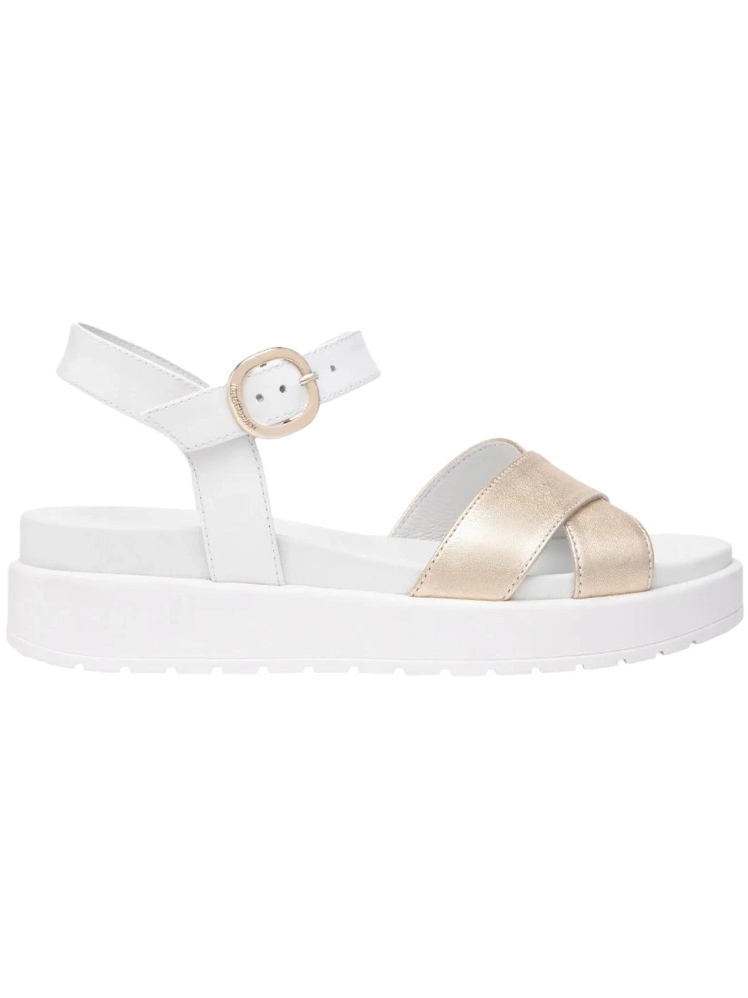 Nero Giardini Sandali in pelle femminile Etoile Sand