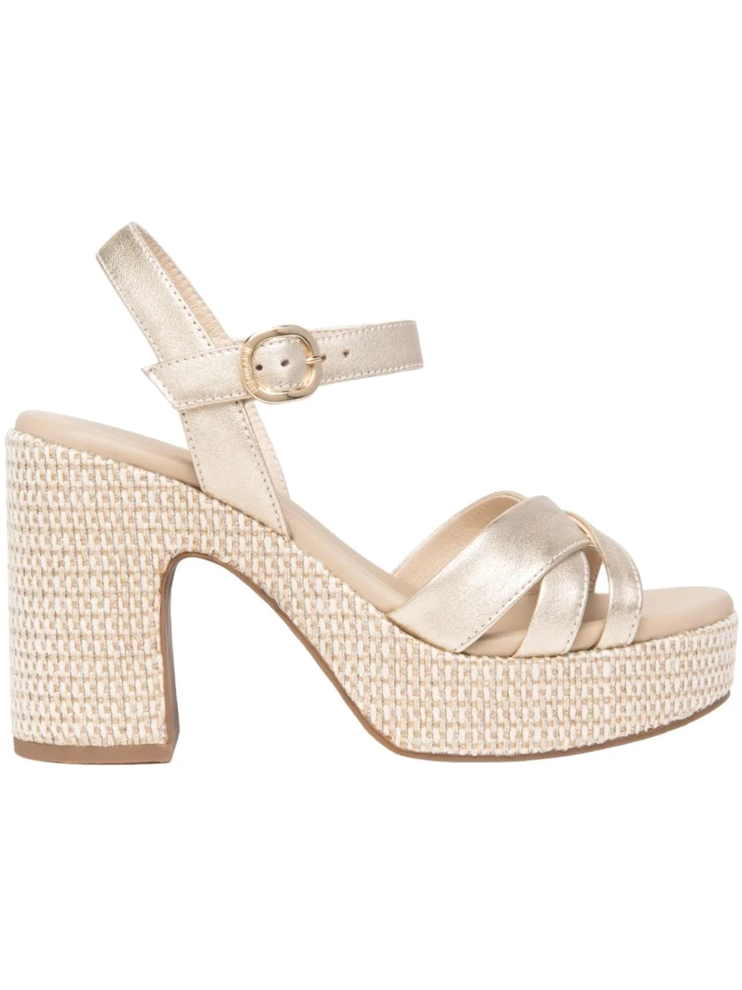 Nero Giardini Sandali in pelle femminile Etoile Sand