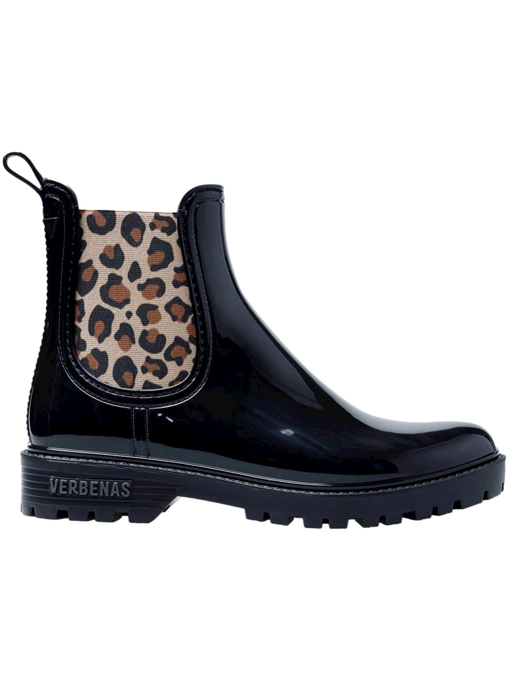SKECHERS Stivali da Pioggia Gaudi Brillo Animal Negro Leopardo