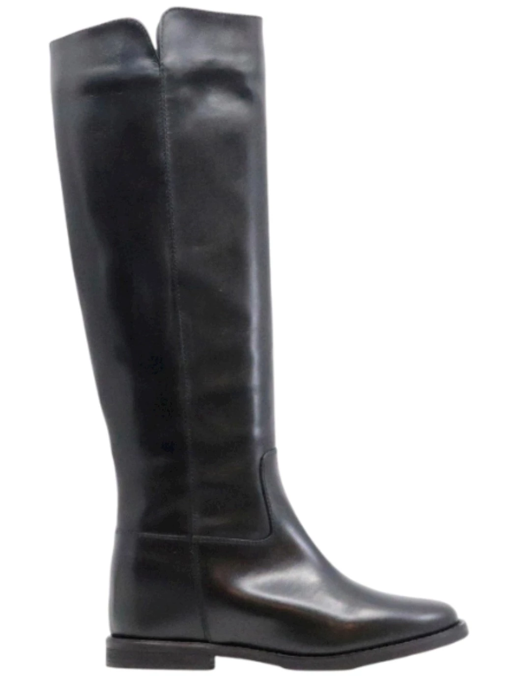 Julie Dee Crast nero stivale con zeppa