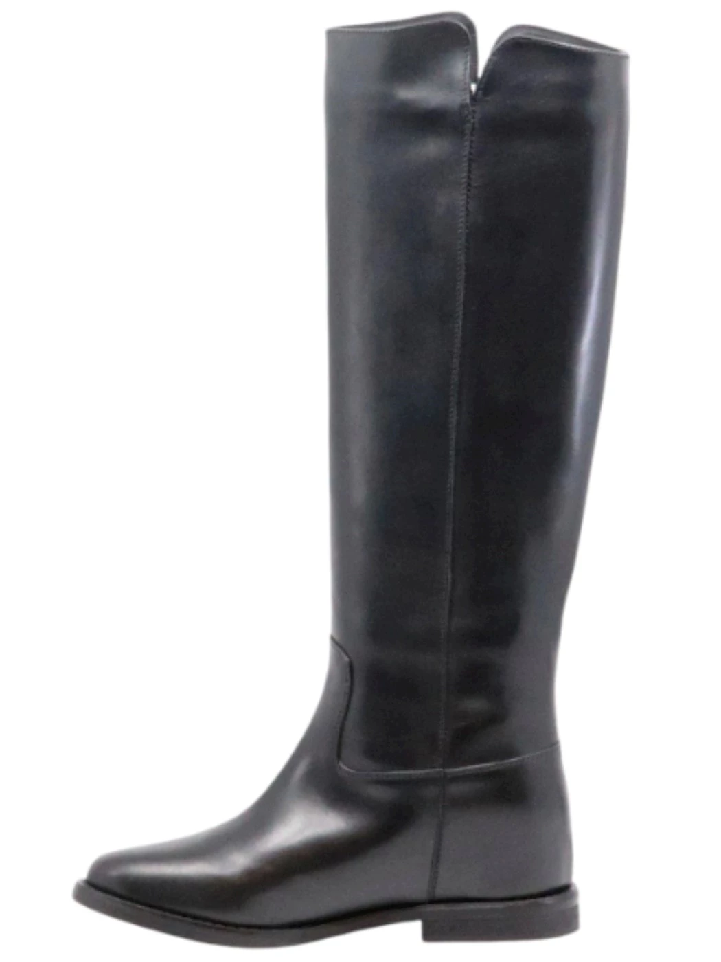 Julie Dee Crast nero stivale con zeppa