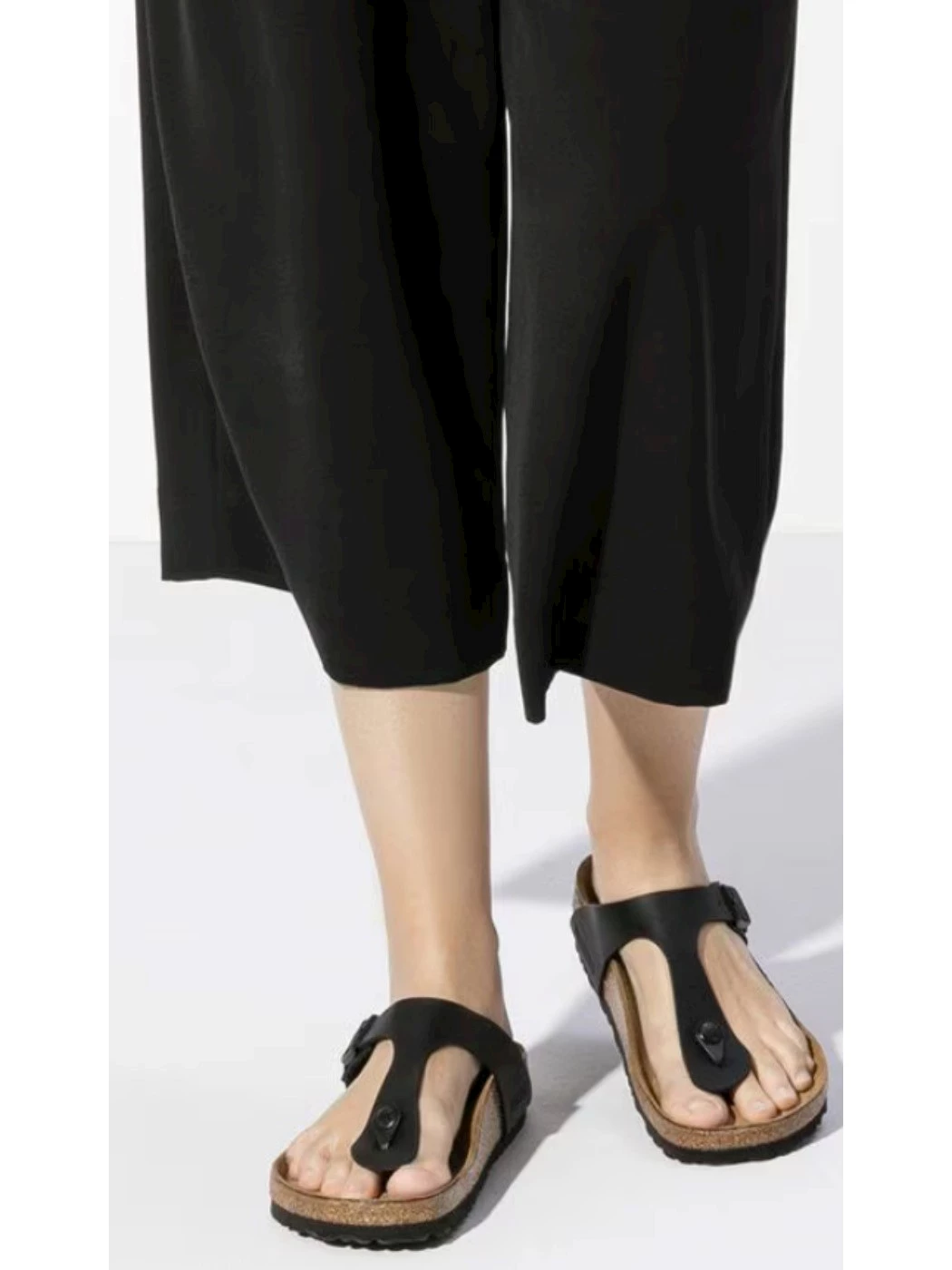 Birkenstock Gizeh Birko Flor Black Regular Fit Unisex