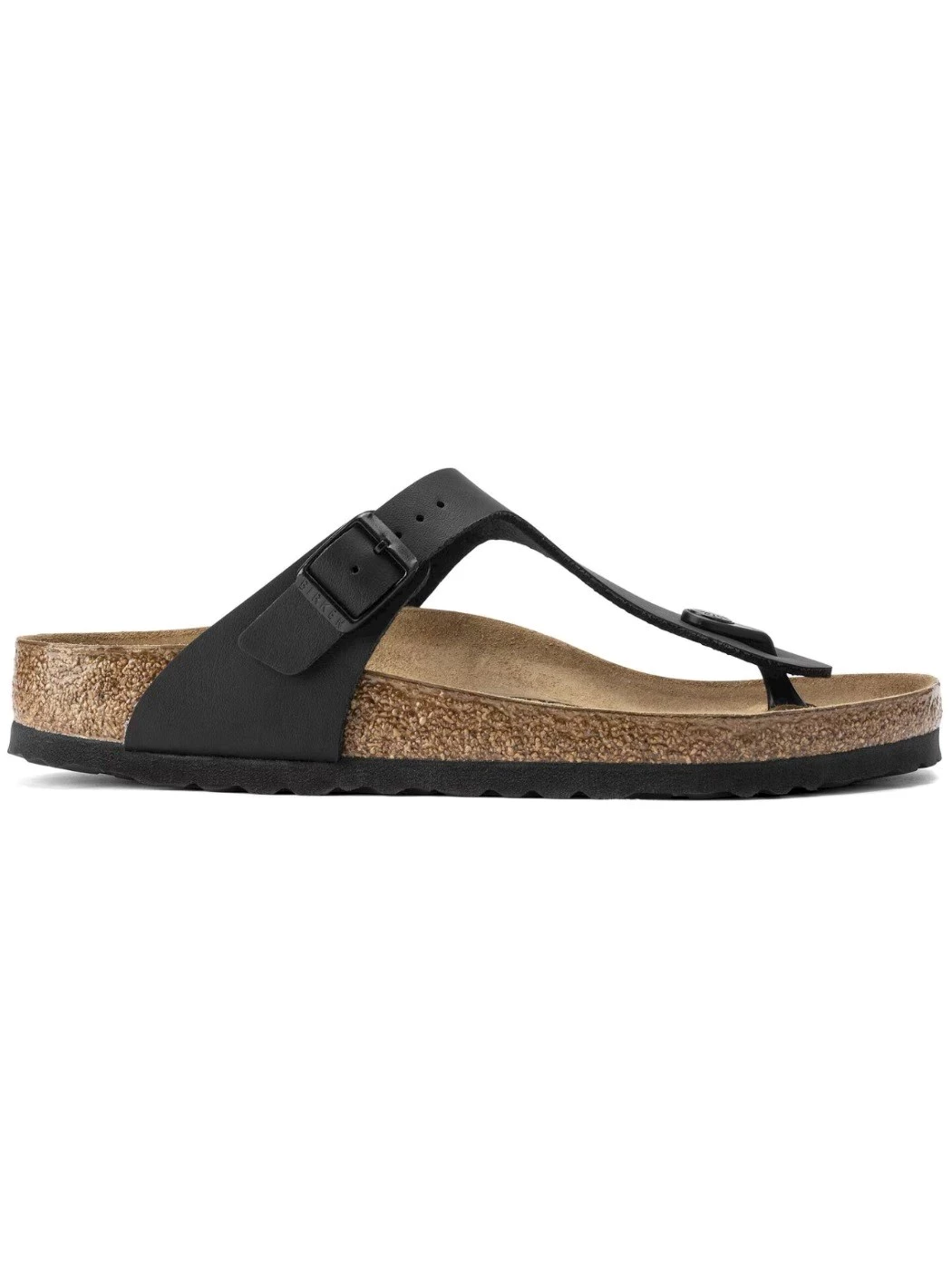 Birkenstock Gizeh Birko Flor Black Regular Fit Unisex