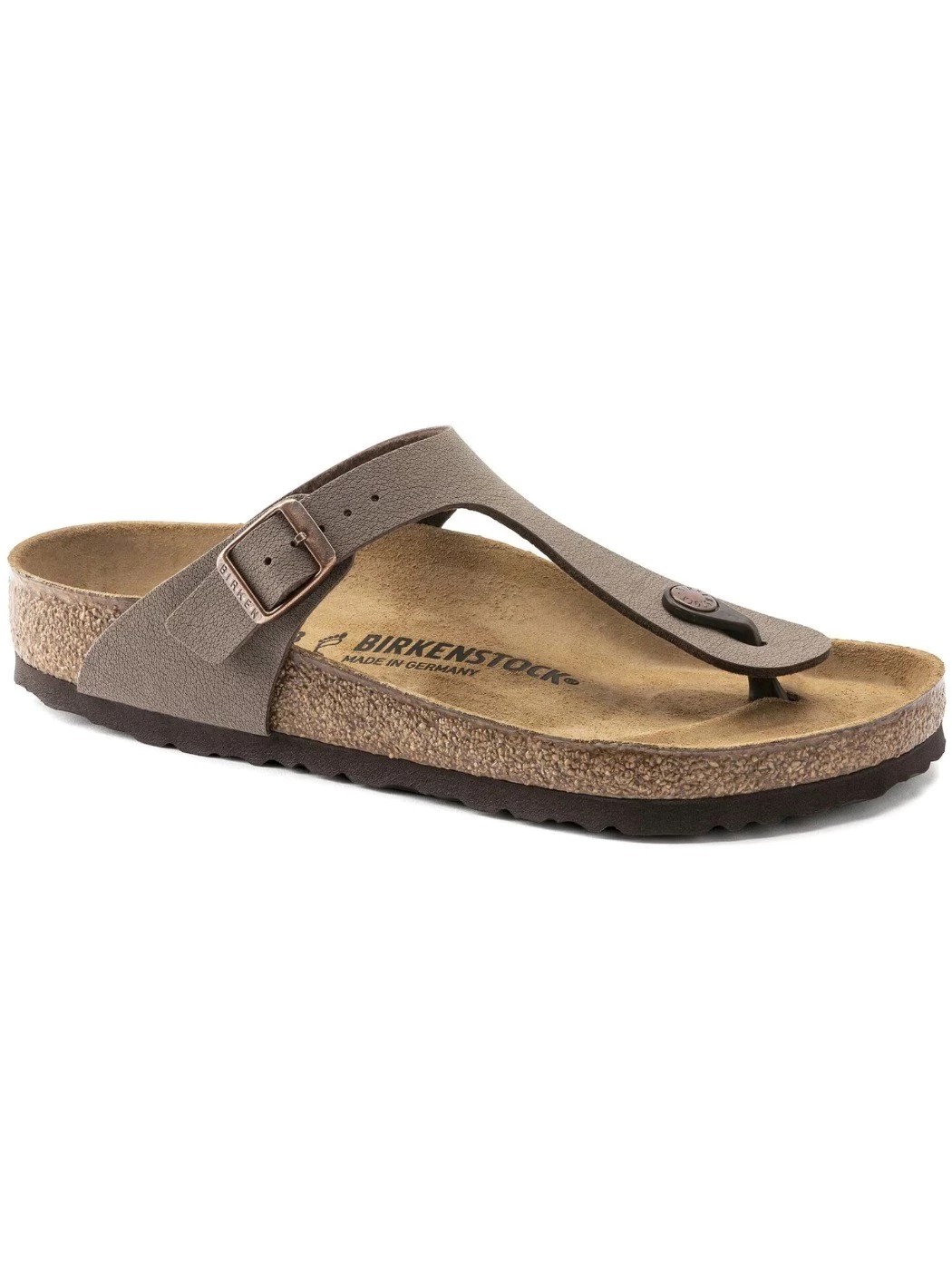 Birkenstock Gizeh Birko Flor Nubuck Mocha Unisex Regular Fit