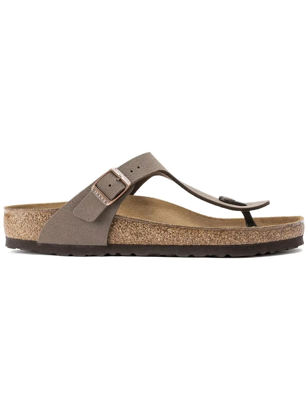 Birkenstock Gizeh Birko Flor Nubuck Mocha Unisex Regular Fit