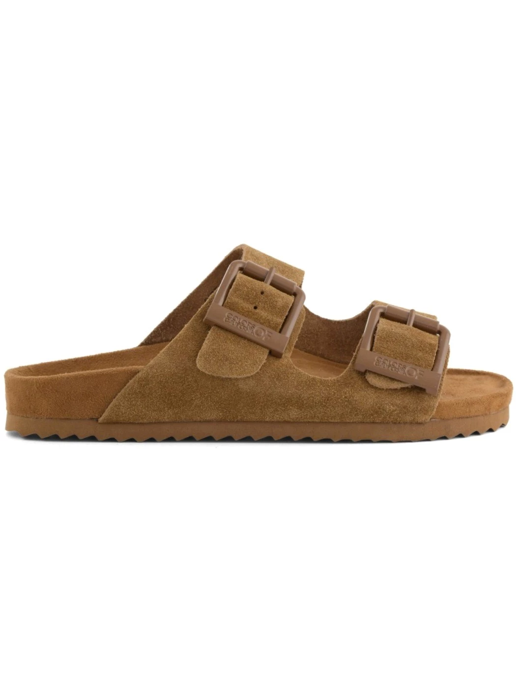 Colors Of California Tan sandalo in pelle scamosciata