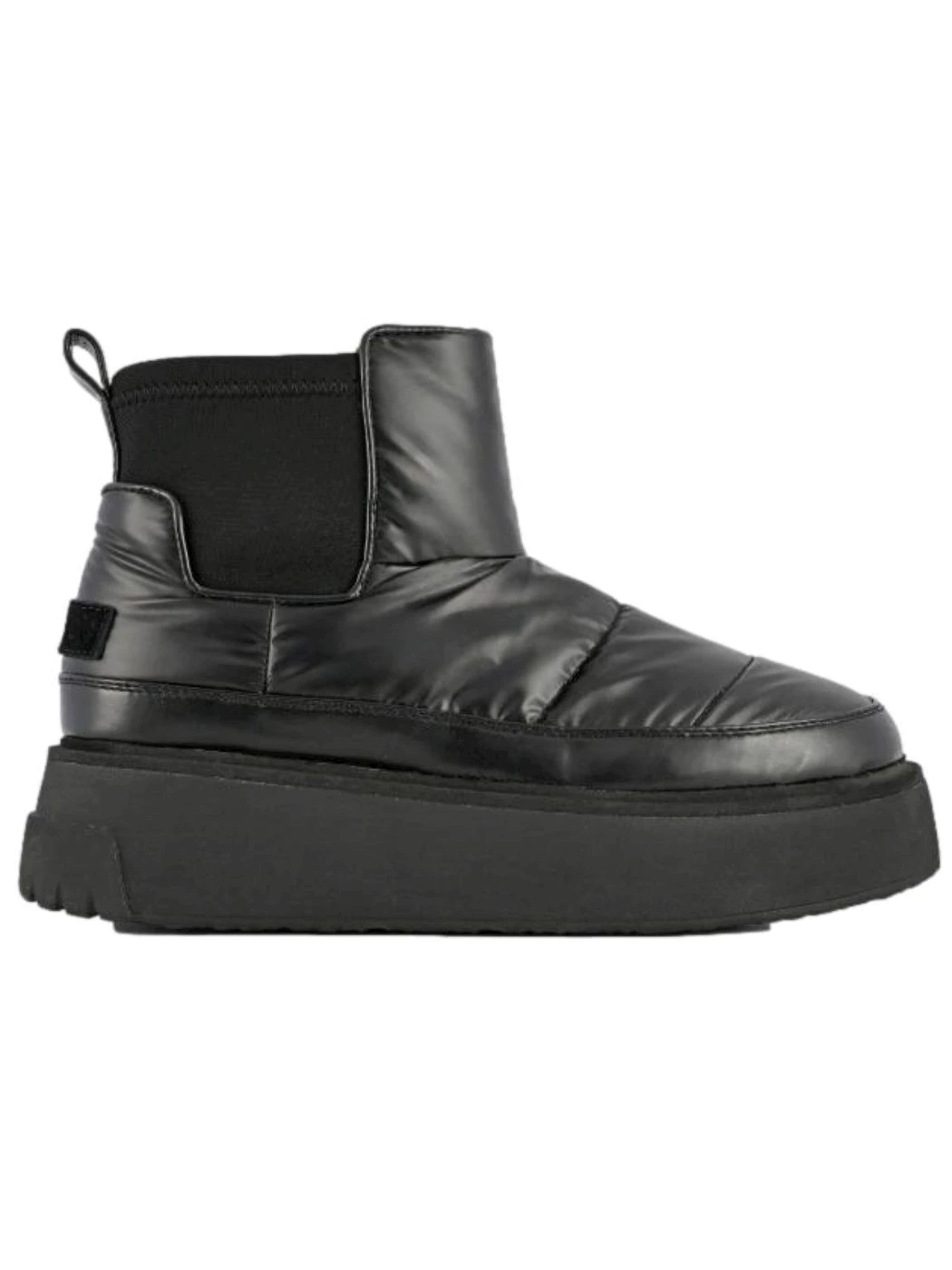 Colors Of California Stivale suola sneaker in nylon Nero