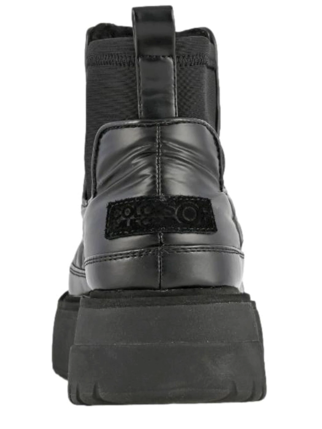 Colors Of California Stivale suola sneaker in nylon Nero