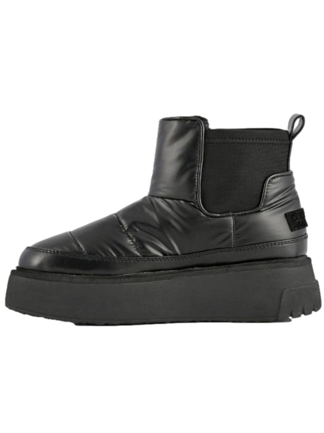 Colors Of California Stivale suola sneaker in nylon Nero