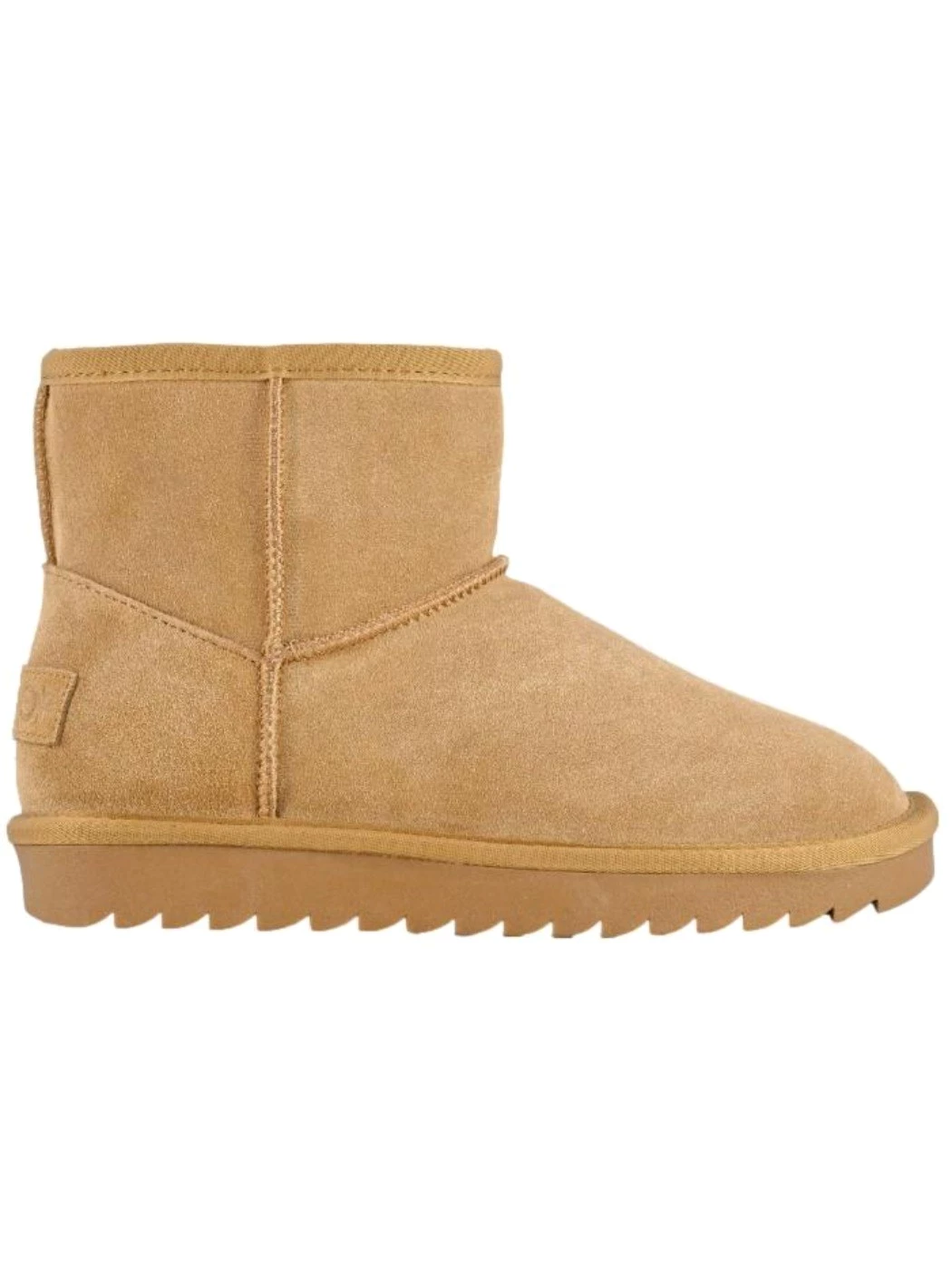 Colors Of California stivaletto in pelle scamosciata tan