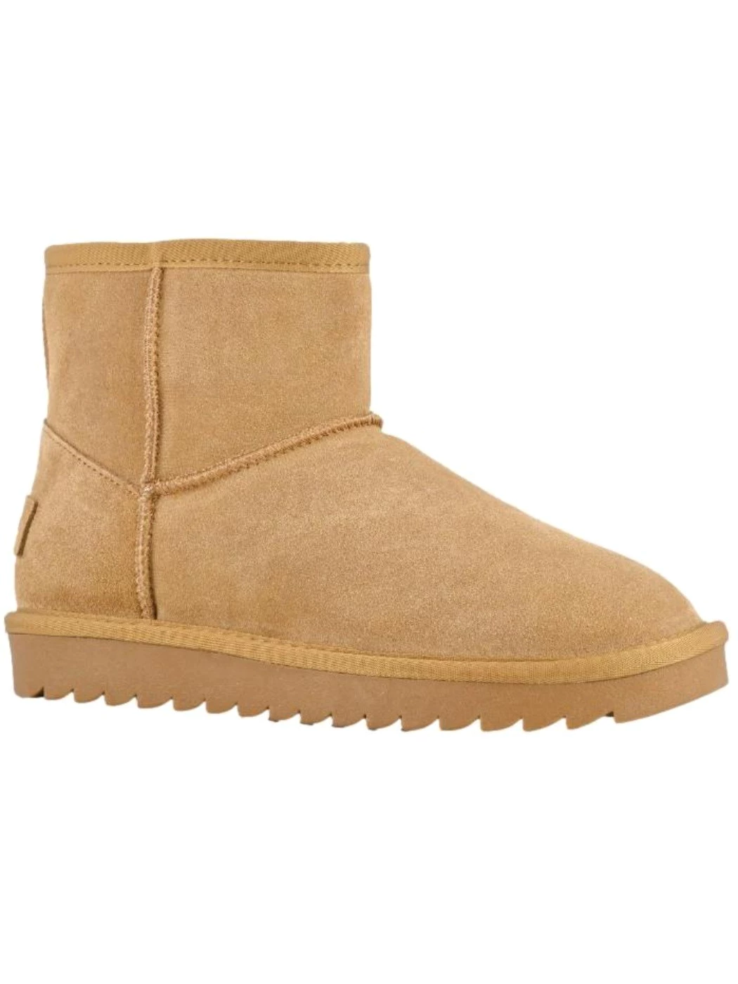 Colors Of California stivaletto in pelle scamosciata tan