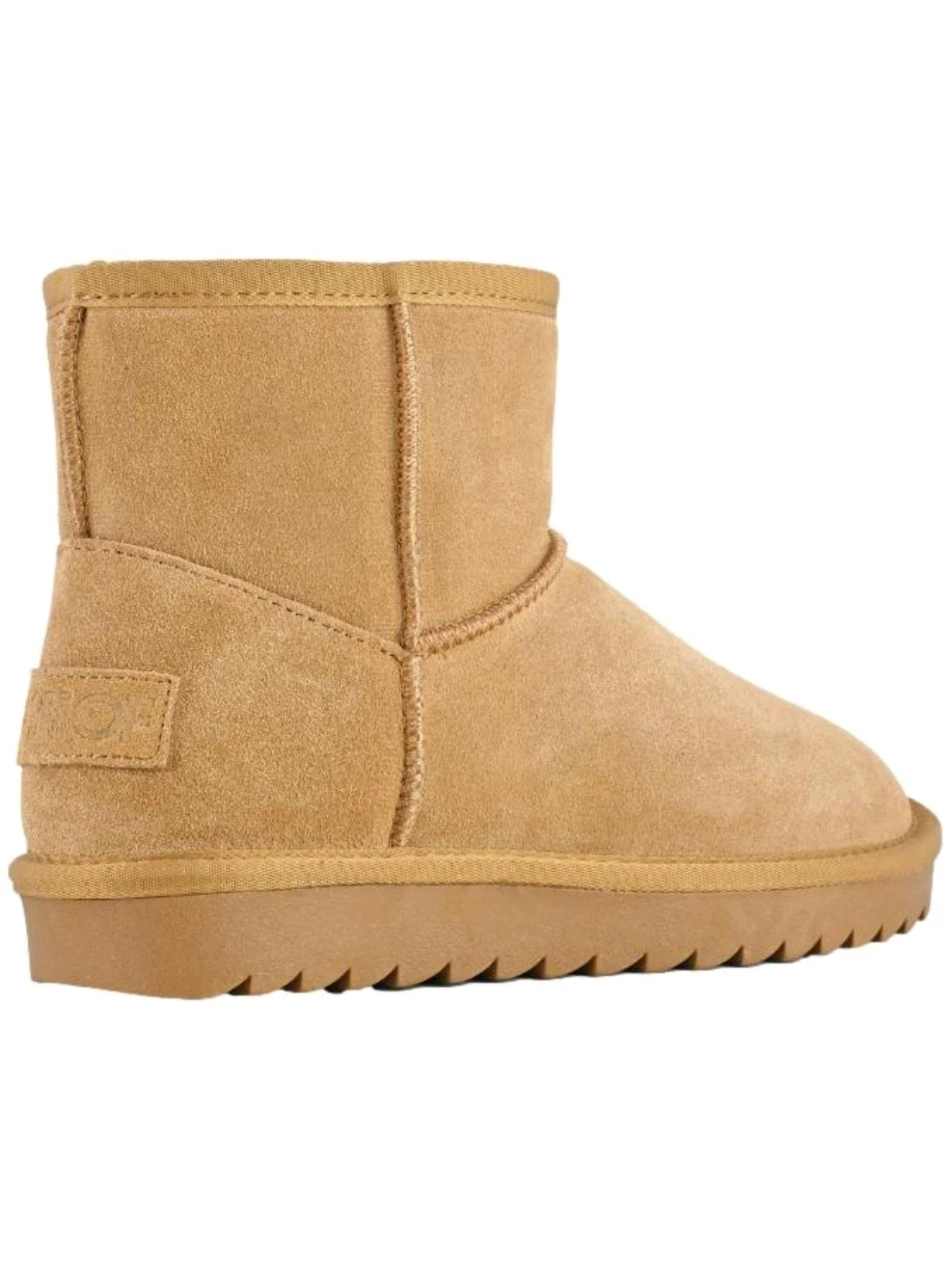 Colors Of California stivaletto in pelle scamosciata tan