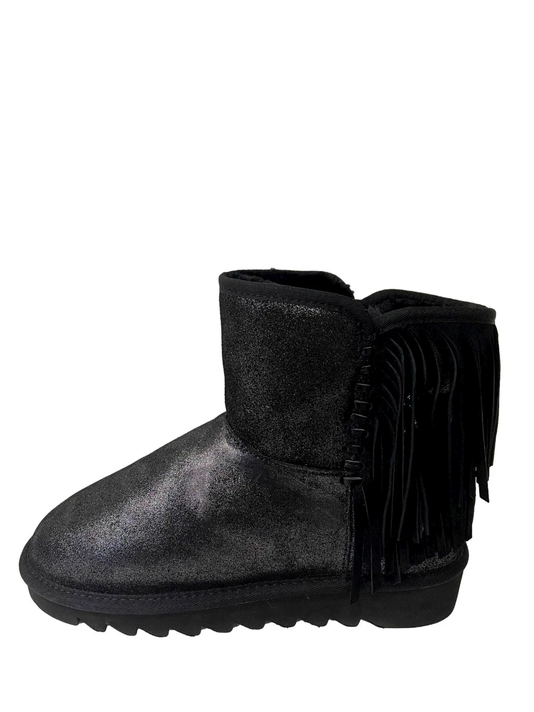 Colors Of California stivaletto interno in pelliccia nero