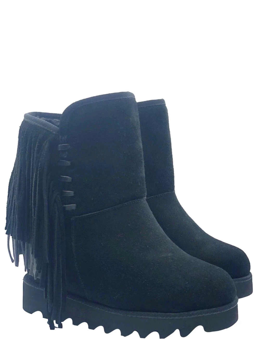 Colors Of California Stivaletto con zeppa pelliccia interna