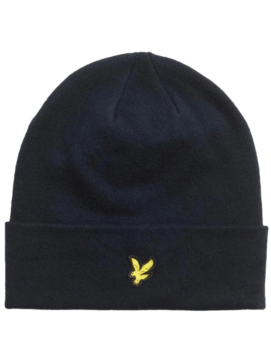 Lyle & Scott Berretto in misto lana merino Dark Navy