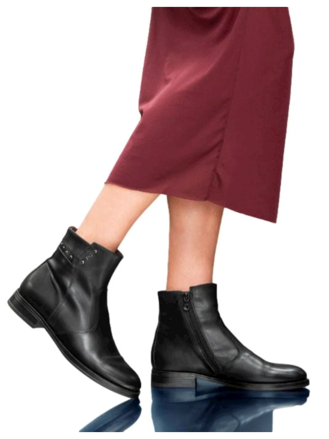 Nero Giardini I411262D Stivaletti donna in pelle