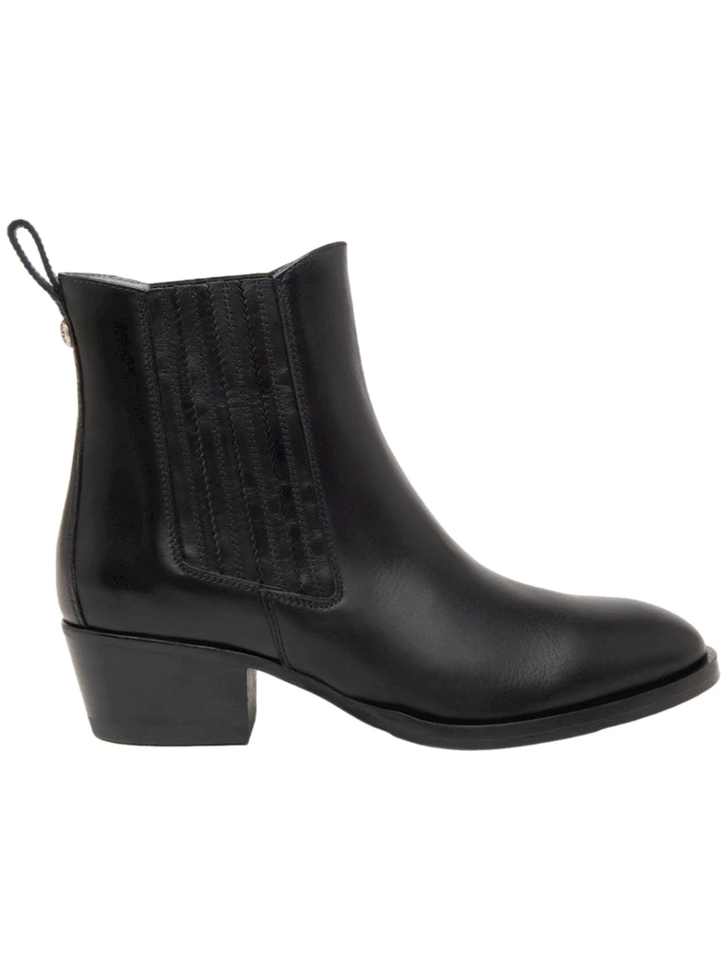 Nero Giardini I411330D 100 Stivaletti chelsea donna in pelle