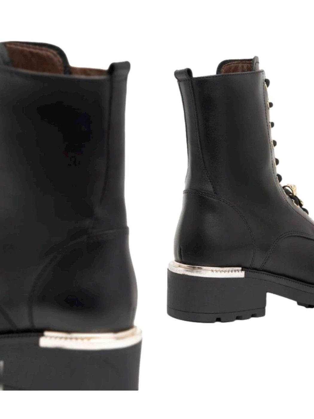 Nero Giardini I411885D 100 Anfibi donna in pelle