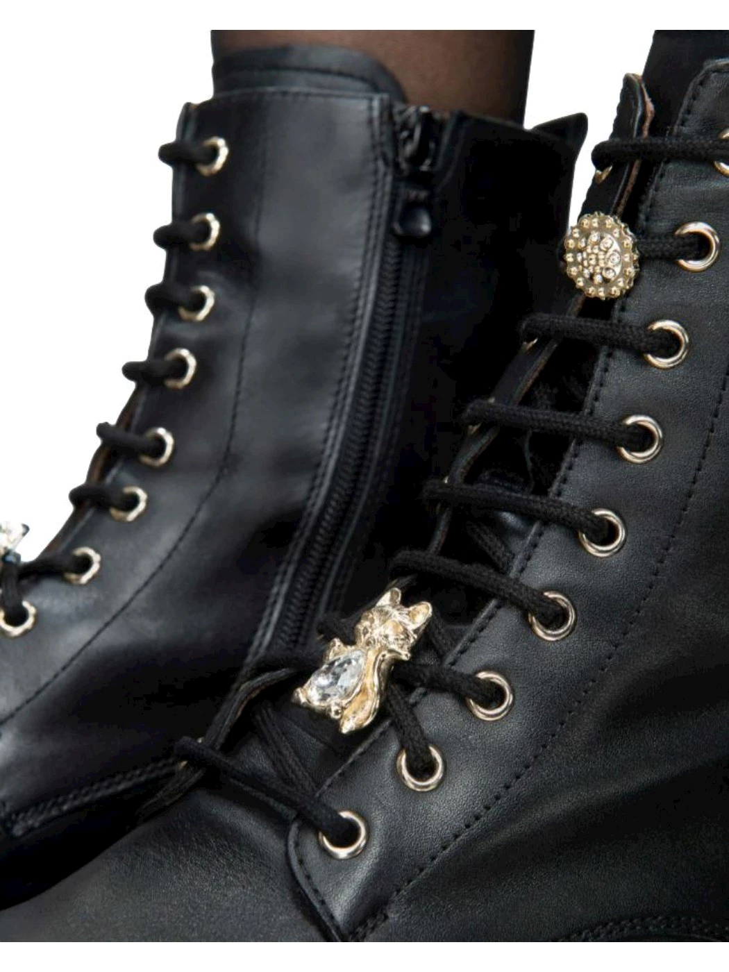 Nero Giardini I411885D 100 Anfibi donna in pelle