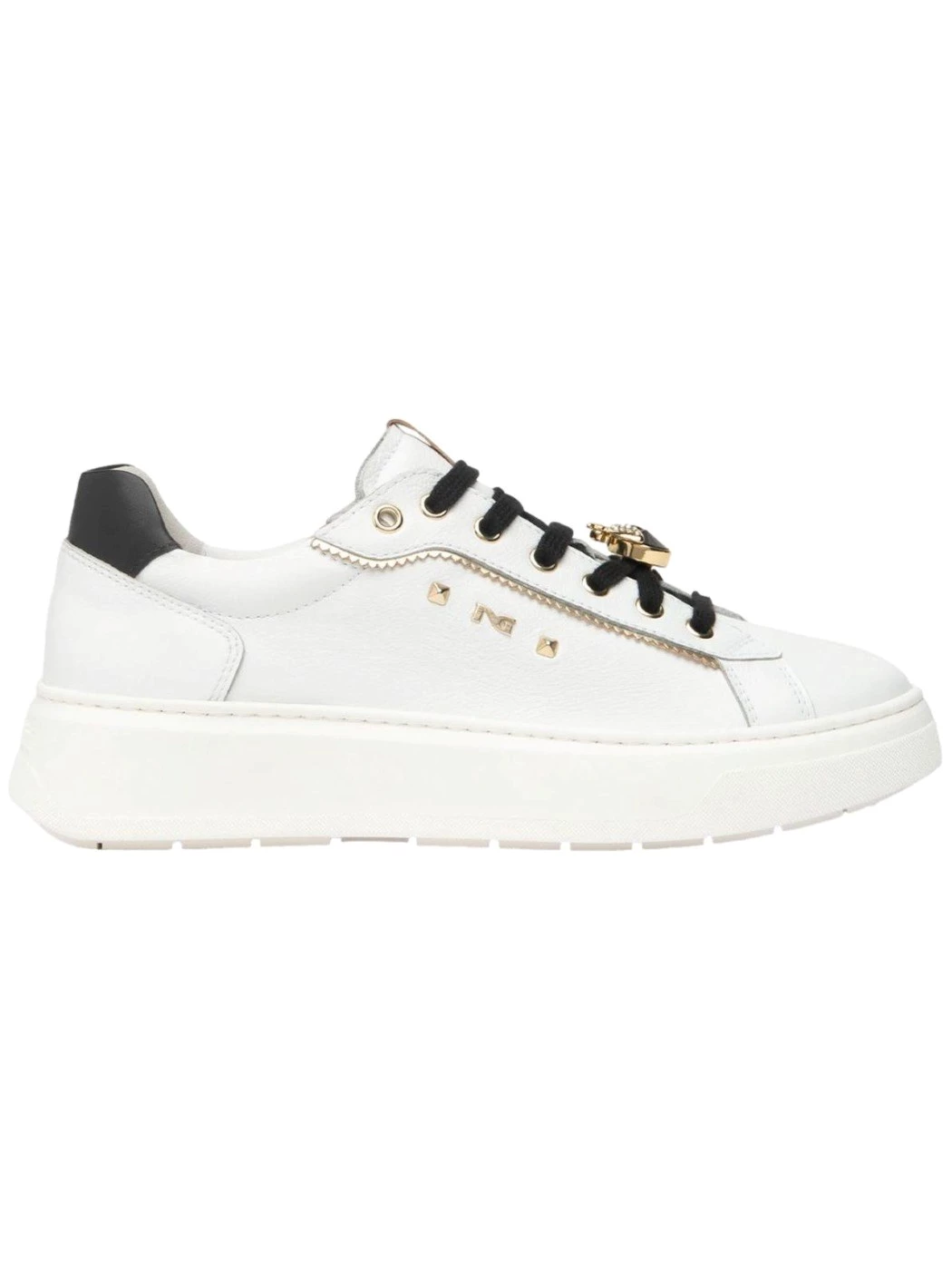 Nero Giardini Sneakers Donna in Pelle e Materiale Tecnico
