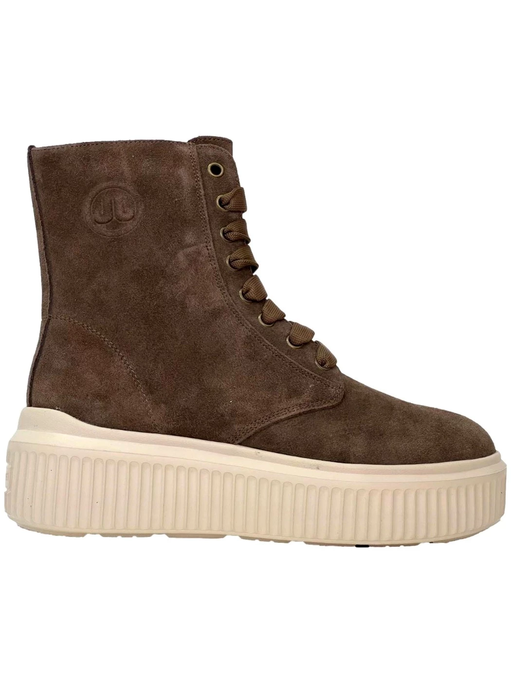 Janet & Janet Stivaletto Brown in pelle scamosciata da Donna