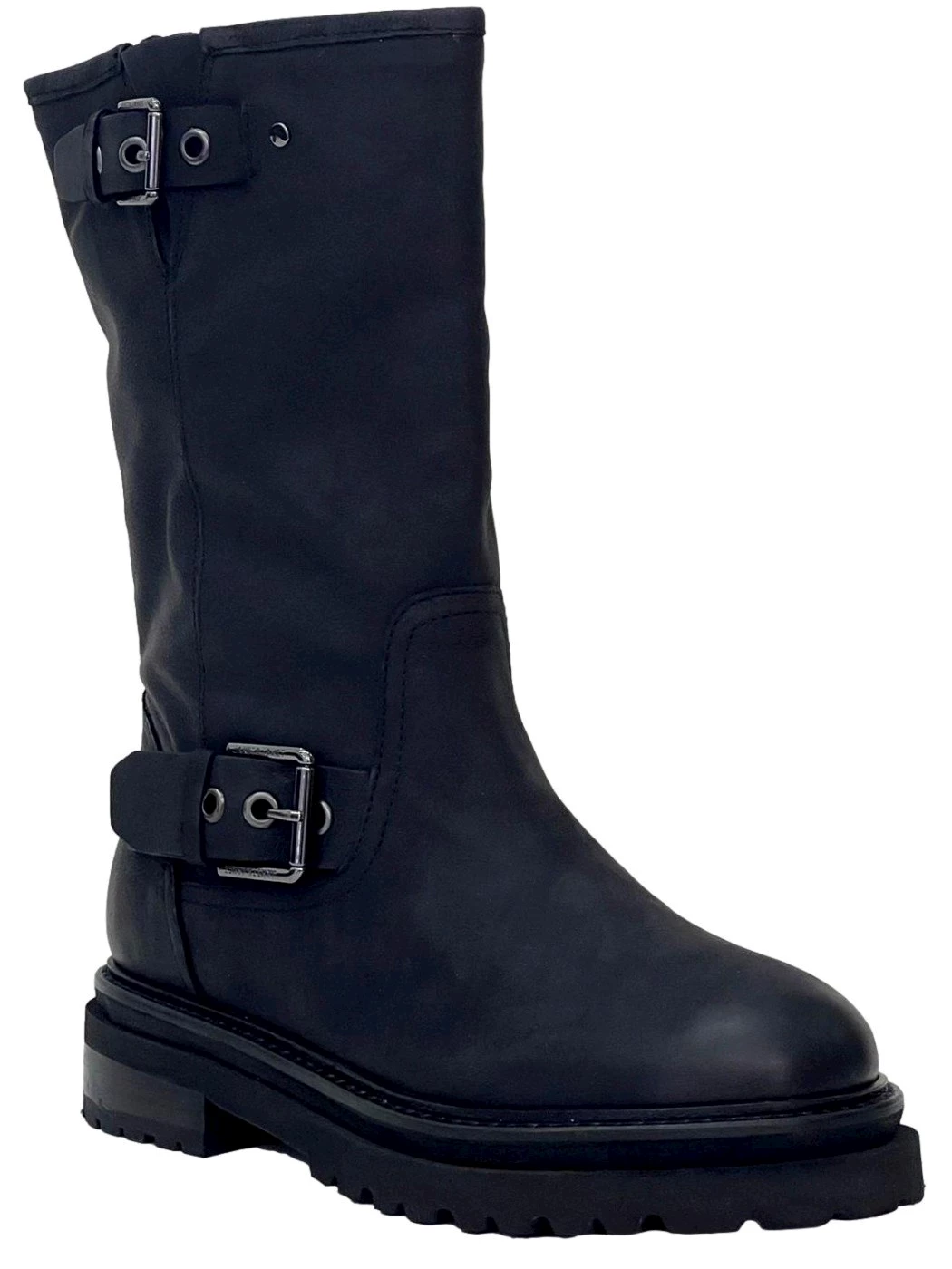 Janet & Janet Stivaletto nero in pelle da donna