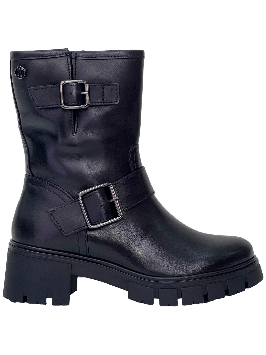 Janet & Janet Stivaletto in pelle nero da donna