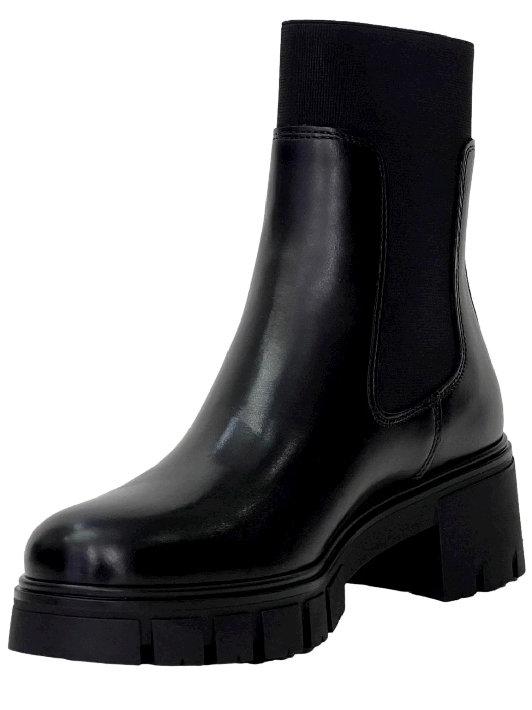 Janet & Janet Beatles in pelle nero da donna