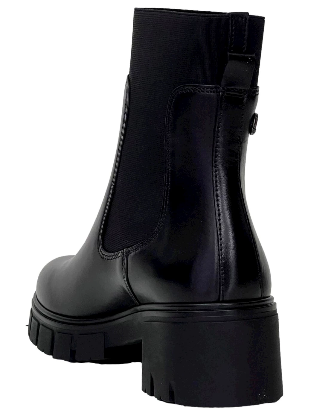 Janet & Janet Beatles in pelle nero da donna