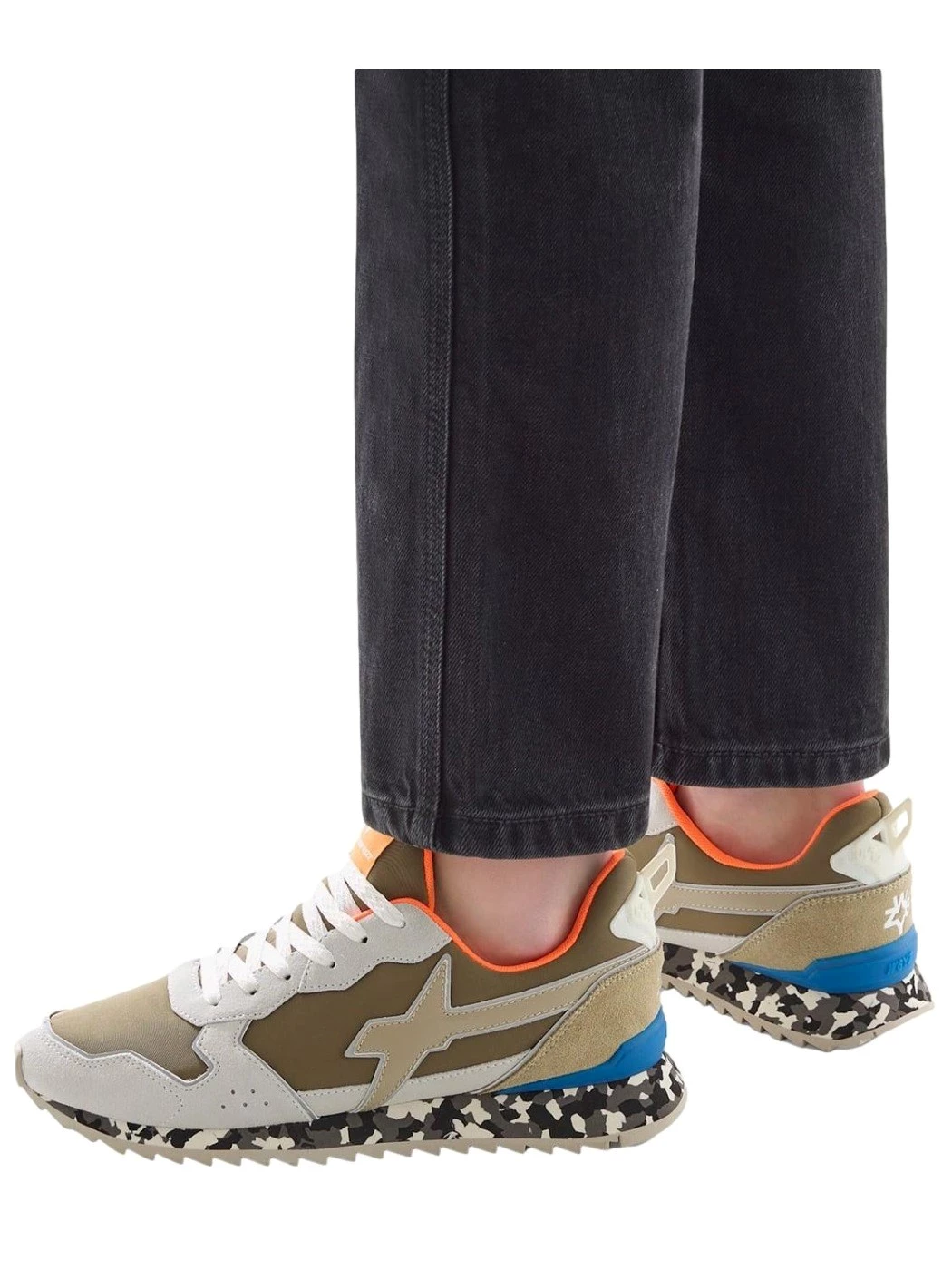 W6YZ JET-M. - Sneakers basse - militärgrüne/verde scuro