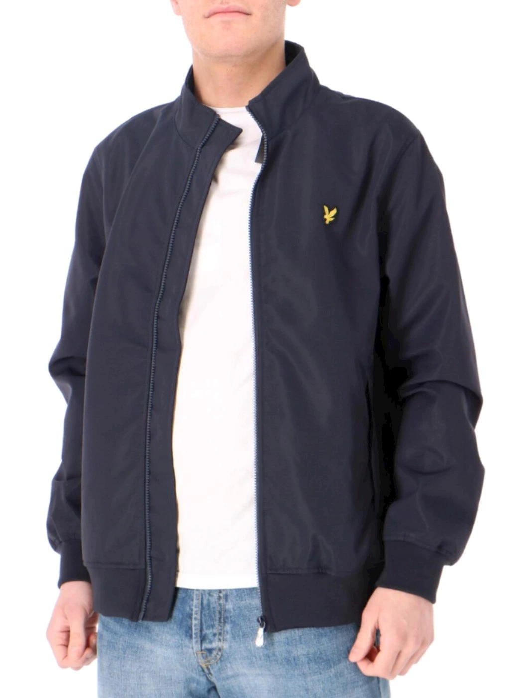 Lyle & Scott mesh backed funnel neck jacket giacche uomo