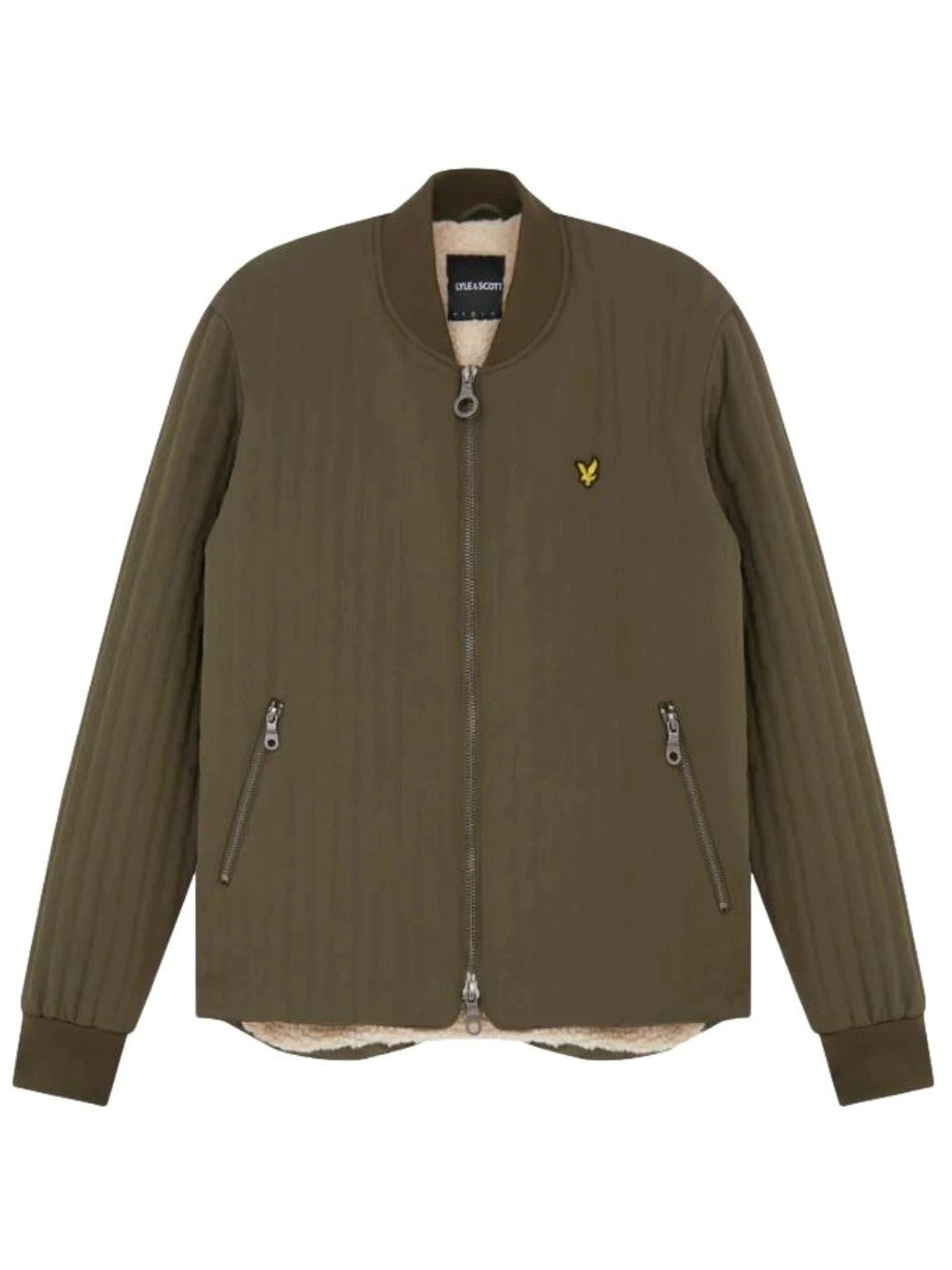 Lyle & Scott Giacca trapuntata Uomo JK1902V_W485 Verde