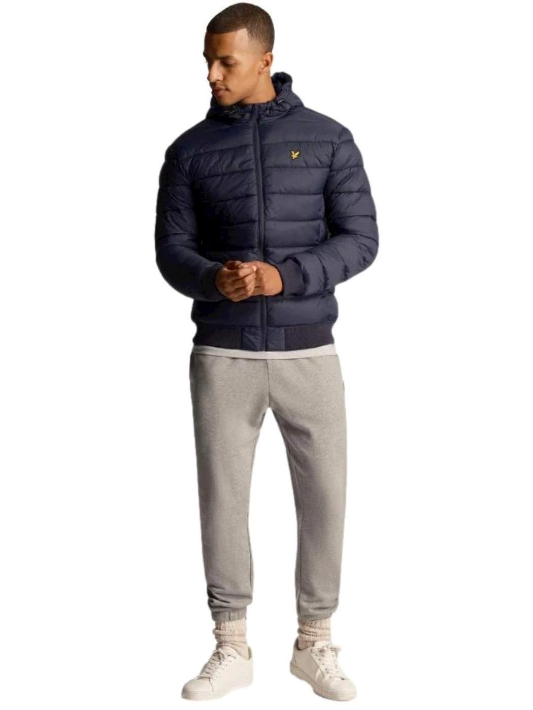 Lyle & Scott Wadded Jacket giacca invernale Dark Navy Uomo