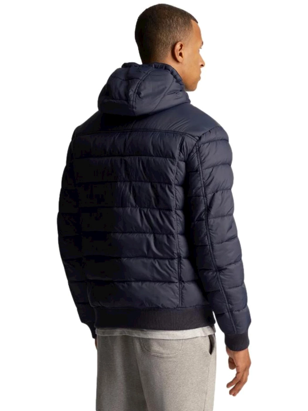 Lyle & Scott Wadded Jacket giacca invernale Dark Navy Uomo