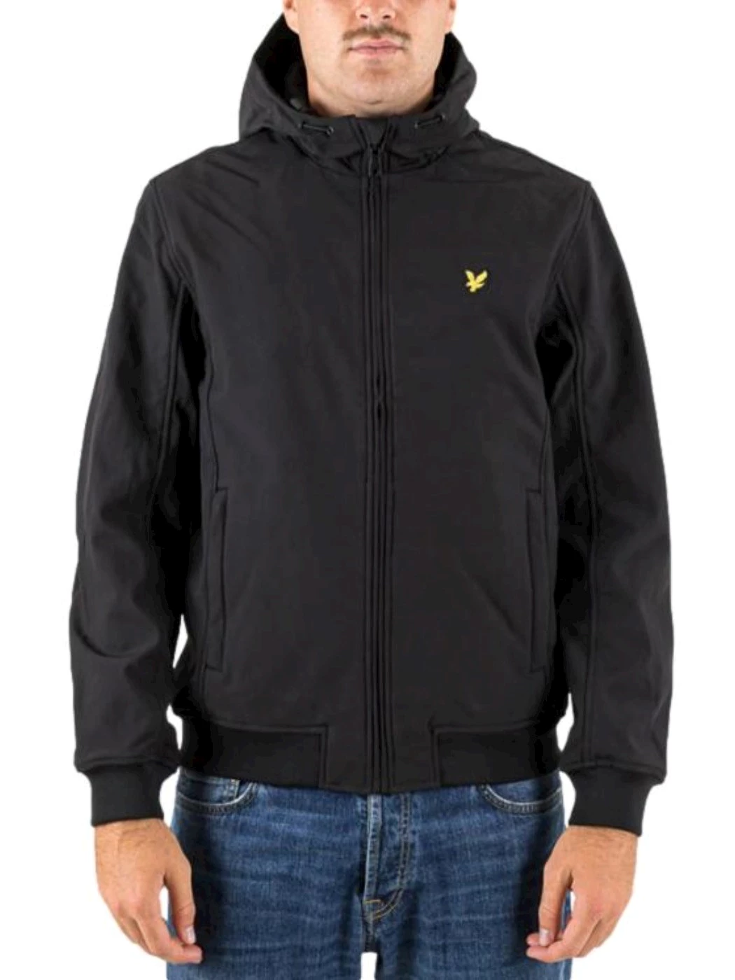 Lyle & Scott Giacca Uomo con fodera in pile JK2110V JET BLACK