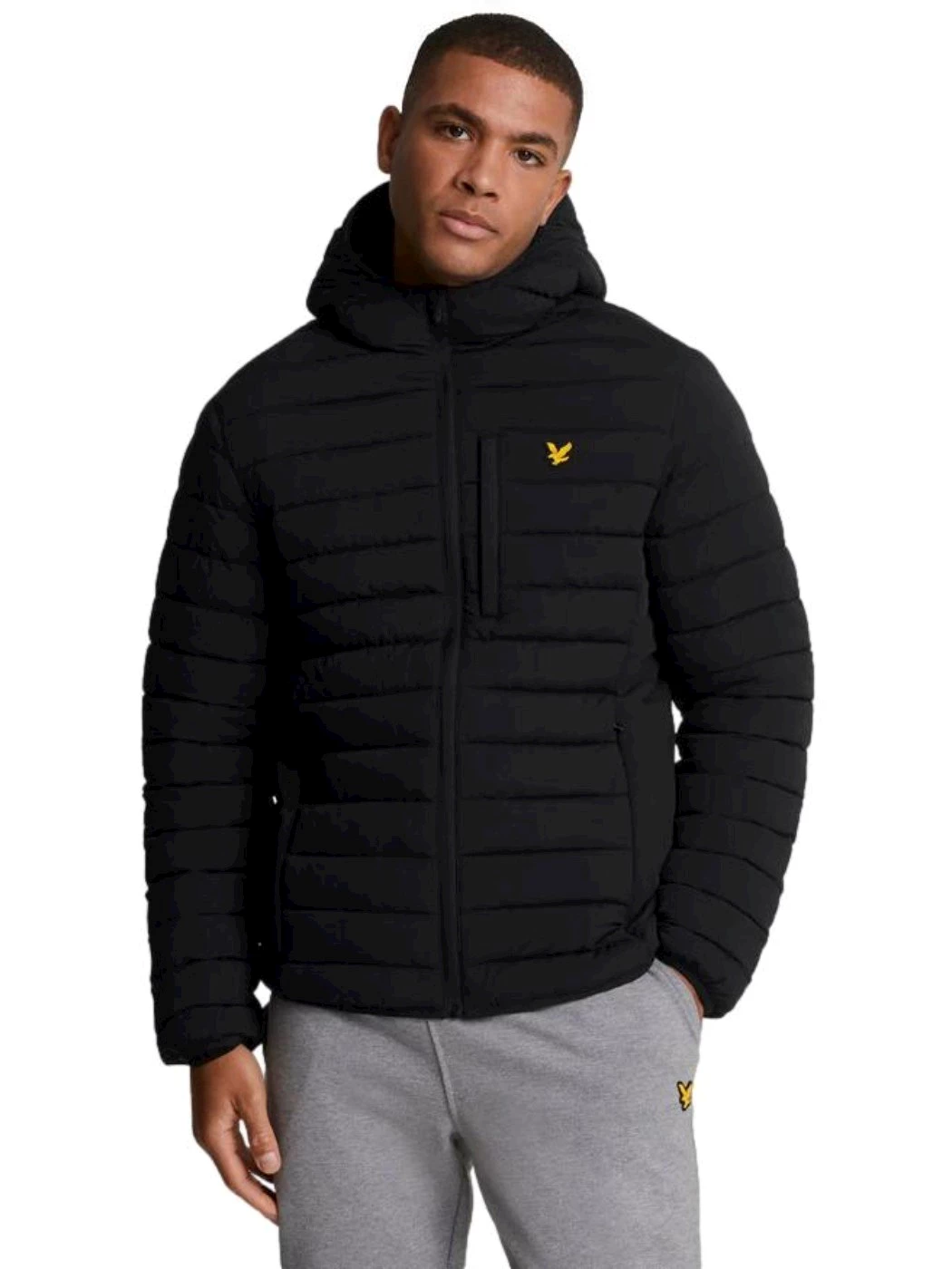 Lyle & Scott Piumino leggero sportivo Nero corvino