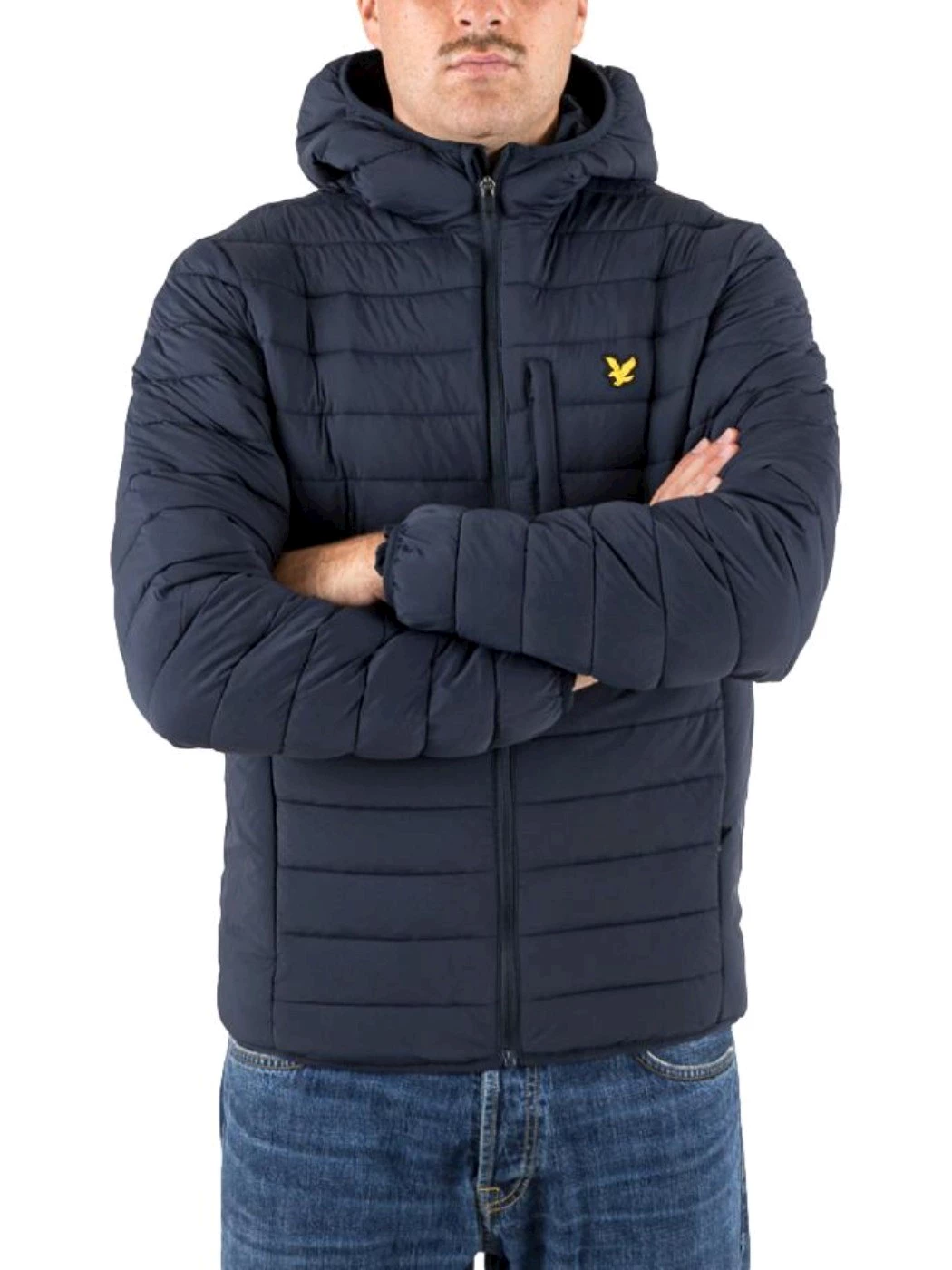 Lyle & Scott Giacca imbottita colore Navy Uomo